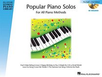 Popular Piano Solos - Prestaff Level: Hal Leonard Student Piano Library Book/CD Pack
