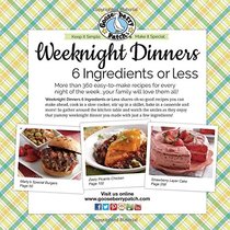 Weeknight Dinners 6 Ingredients or Less (Keep It Simple)