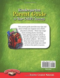 Teacher Created Materials - Kindergarten Parent Guide for Your Child's Success - Grade K