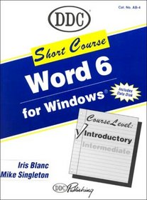 Word 6 Windows: Introductory (Short Course)