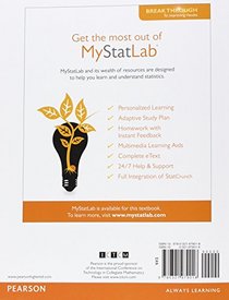 Business Statistics: A First Course Plus MyStatLab with Pearson eText -- Access Card Package (7th Edition)