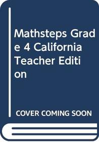 Houghton Mifflin Math steps Level 4 California Teacher's Edition