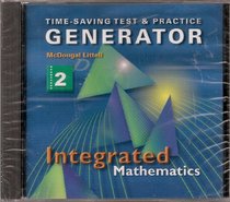 Integrated Mathematics (Time-Saving Test & Practice Generator, 2)