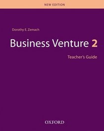 Business Venture 2: Teacher's Guide