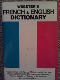 Webster's French and English Dictionary