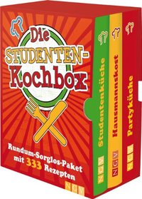 Die Studentenkochbox: Rundum-Sorglos-Paket mit 333 Rezepten