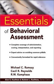 The Essentials of Behavioral Assessment