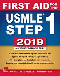 First Aid for the USMLE Step 1 2019,  Twenty-ninth edition