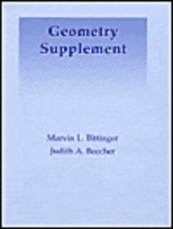 Geometry Supplement (6th Edition)