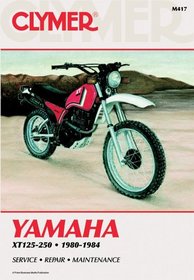 Yamaha Xt125-250,1980-1984 (Clymer motorcycle repair series) (Clymer motorcycle repair series)