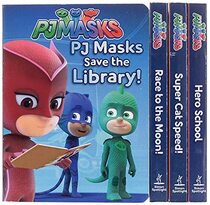 The Little Box of Big Heroes: PJ Masks Save the Library; Hero School; Super Cat Speed; Race to the Moon!