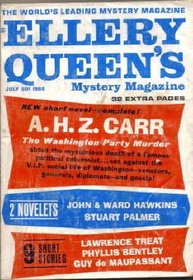 Ellery Queen's Mystery Magazine, July 1964 (Vol. 43, No. 7)