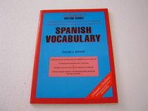 Schaums Outline of Spanish Vocabulary (Schaum's Outline Series)
