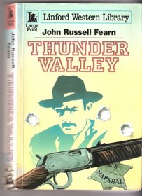 Thunder Valley (Linford Western Library (Large Print))