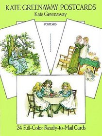 Kate Greenaway Postcards: 24 Full-Color Ready-To-Mail Cards