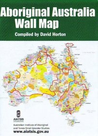 Aboriginal Australia Map: Small, Folded
