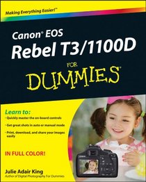 Canon EOS Rebel T3/1100D For Dummies (For Dummies (Computer/Tech))