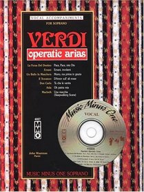 Music Minus One Soprano: Verdi Arias For Soprano (Book & CD)