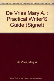 Practical Writer's Handbook (Signet)