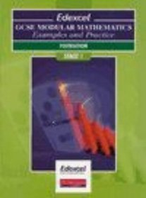 Edexcel GCSE Modular Maths Foundation Stage 1 Examples and Practice Pack of 10 (Edexcel GCSE Modular Mathematics)