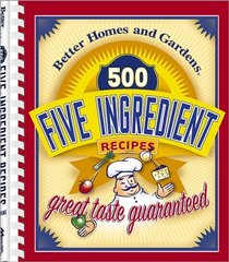 500 Five-Ingredient Recipes