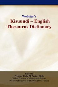 Websters Kisuundi - English Thesaurus Dictionary