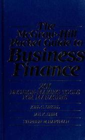 The McGraw-Hill Pocket Guide to Business Finance: 201 Decision-Making Tools for Managers