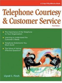Telephone Courtesy  Customer Service (Fifty-Minute Series.)