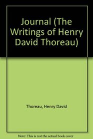 Journal (The Writings of Henry David Thoreau)