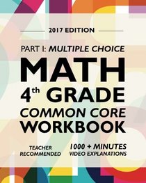 Common Core Math Workbook, Grade 4: Multiple Choice, Everyday Practice (4th Grade)