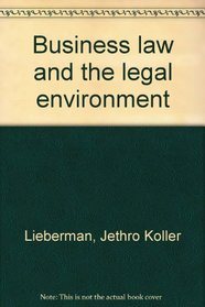 Business law and the legal environment