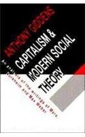 Capitalism and Modern Social Theory: An Analysis of the Writings of Marx, Durheim and Weber (Cambridge low price editions)