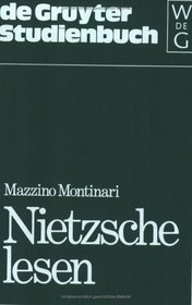 Nietzsche Lesen (de Gruyter Studienbuch)
