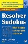 Resolver Sudokus/ Resolving Sudokus (Spanish Edition)