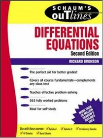 Schaum's Outline of Differential Equations, 3rd edition (Schaum's Outlines)