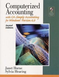 Computerized Accounting with CA-Simply Accounting for Windows, Version 6.0