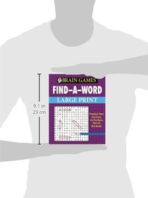 Brain Games: Find-a-Word (Large Print) (Brain Games (Unnumbered))