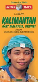 Indonesia: Kalimantan - East Malaysia - Brunei (Nelles Maps)