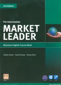 Market Leader Pre-Intermediate Coursebook & DVD-Rom Pack