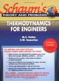Schaum's Interactive Thermodynamics for Engineers/Book and 2 Disks (Schaum's Outline)