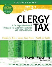 Clergy Tax: For 2008 Returns