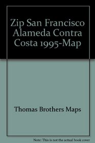 Zip San Francisco Alameda Contra Costa 1995-Map