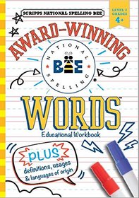 Spelling Bee Educational Workbook-Grades 4-5 Award-Winning Words