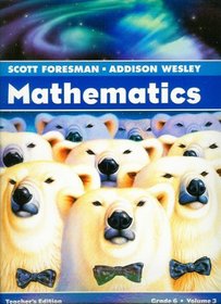 Mathematics: Teacher's Edition Grade 6 Volume 3