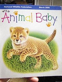 National Wildlife Federation March 2008 Wild Animal Baby (March 2008 Glossy Cardstock Printing, Baby Cheetah)