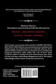 Best Horror Short Stories 1850-1899: A 6a66le Horror Anthology (Best Short Stories)