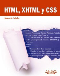 HTML, XHTML y CSS (Spanish Edition)