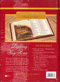 Lighting The Way Home Family Bible: Inspiration and Art by Thomas Kinkade