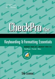 Check Pro: For Keyboarding & Formatting Essentials