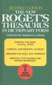 New Roget's Thesaurus in Dictionary Form